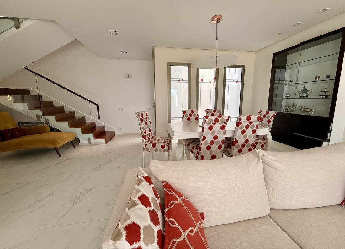 Salón y comedor — el chalet de Cosentari