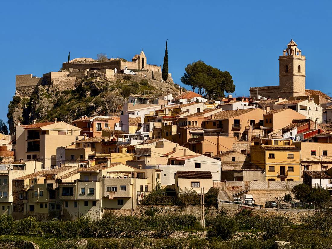 El casco antiguo de Polop — el piso de Polop